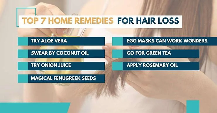Try These 7 Effective Home Remedies for Hair Loss - SkinQure, Delhi