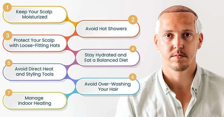 Why is Winter Hair Care Crucial After a Hair Transplant? - SkinQure, Delhi